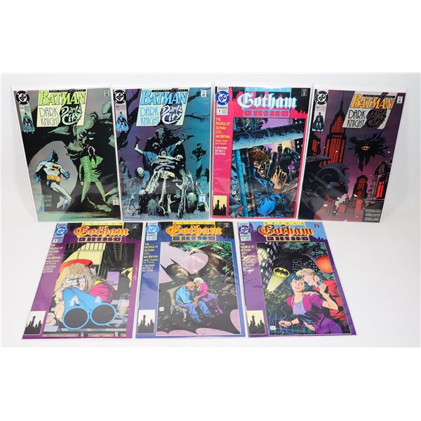 LOT OF 7 BATMAN COMICS