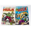 LOT OF 2 L'INCROYABLE HULK FRENCH COMIC BOOKS