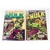 LOT OF 2 L'INCROYABLE HULK FRENCH COMIC BOOKS