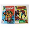 LOT OF 2 L'ETONNANT SPIDER-MAN FRENCH COMIC BOOKS