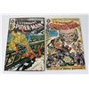 LOT OF 2 L'ETONNANT SPIDER-MAN FRENCH COMIC BOOKS