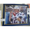 Image 2 : Auographed Picture of Tom Brady w/COA