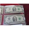 Image 2 : 1953 Two Dollar Red Seal Notes (3), 1976 Bicentennial Note