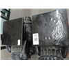 Image 2 : Pair of Black Ceramic Elephant Motif Table