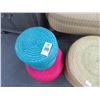 Image 2 : Woven Storage Bins Nesting Set of 3