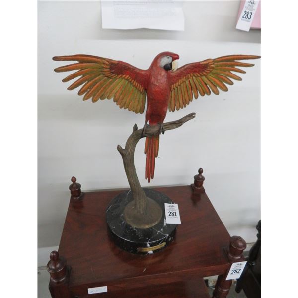 Dave McGary "Carrier of The Sun" Parrot Statue