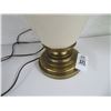 Image 2 : Brass Base Table Lamp w/2 Lampshades