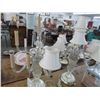 Image 2 : Glass Décor Table Lamps w/Multiple Lampshades