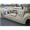 Image 1 : Beige Button Tufted Sofa