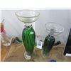 Image 1 : 2-Art Glass Cactus - 2 X $