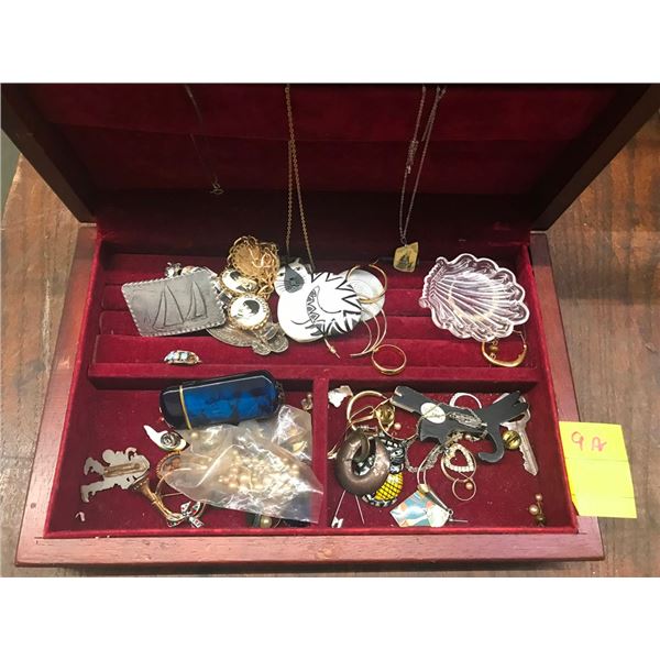 Jewelry Box with Fashion Jewelry