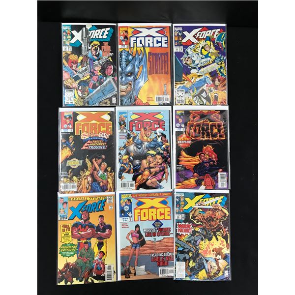 LOT OF X-FORCE COMICS (MARVEL COMICS)