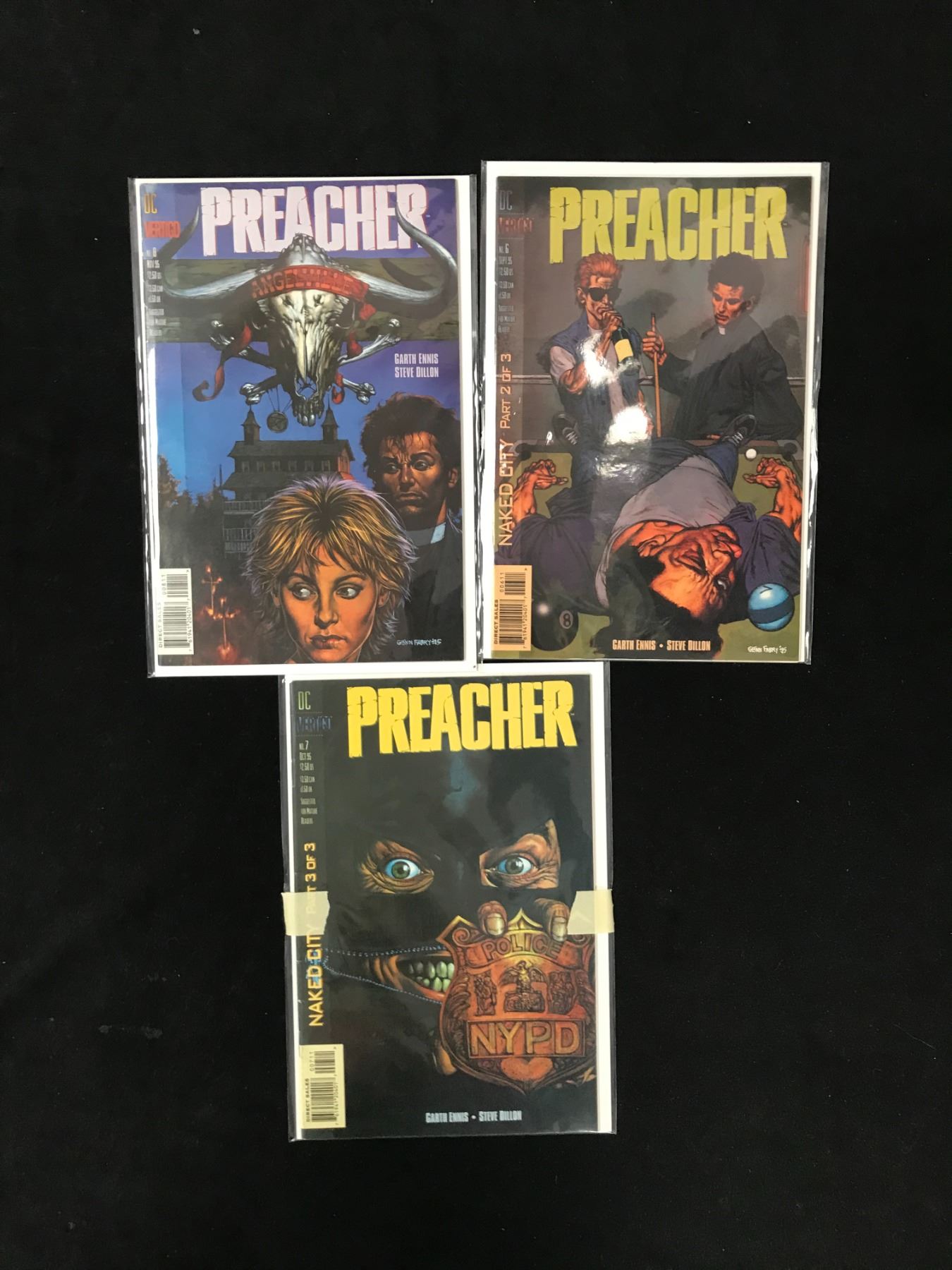 LOT OF PREACHER COMICS (DC COMICS)