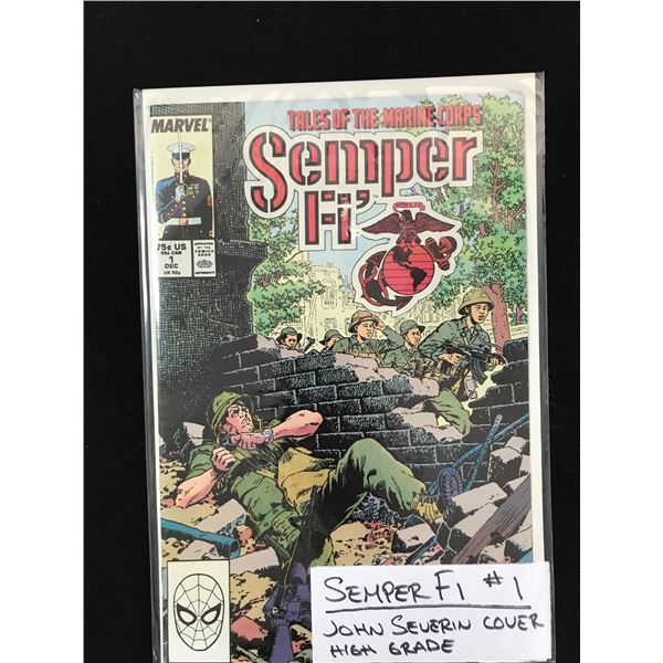 MARVEL COMICS #1 SEMPER FI (JUSTON SEVERIN COVER)