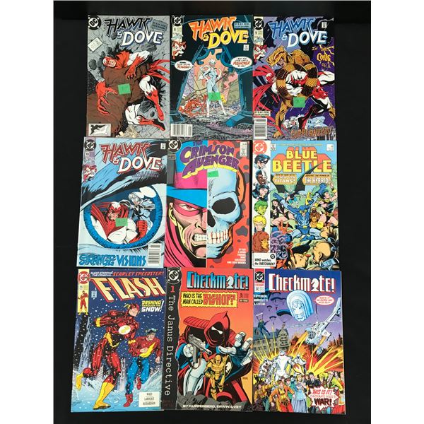 LOT OF 9 DC COMICS