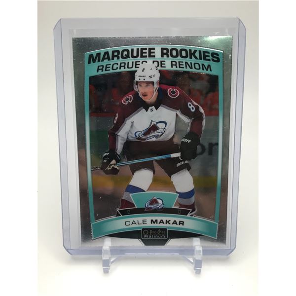 2019-20 OPC PLATINUM NO. 175 CALE MAKAR MARQUEE ROOKIES