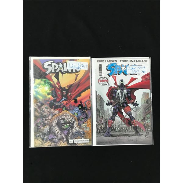 LOT OF 2 SPAWN COMICS