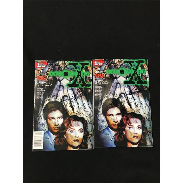 LOT OF 2 TOPPS COMICS (THE X FILES)