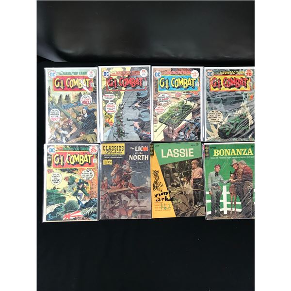 LOT OF 8 COMICS (DC, KEY,INDI)