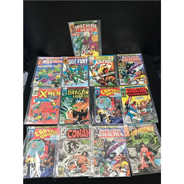 LOT OF 13 COMICS (MARVEL COMICS)