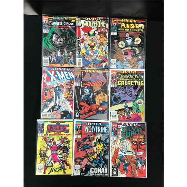 LOT OF 9 MARVEL COMICS