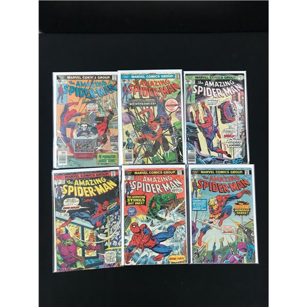 LOT OF 6 SPIDER-MAN COMICS