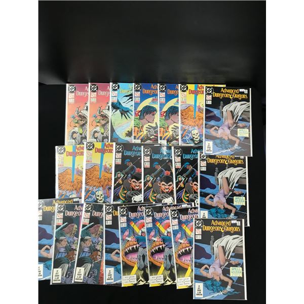 LOT OF 21 DC COMICS ADVANCED DUNGEONS AND DRAGONS