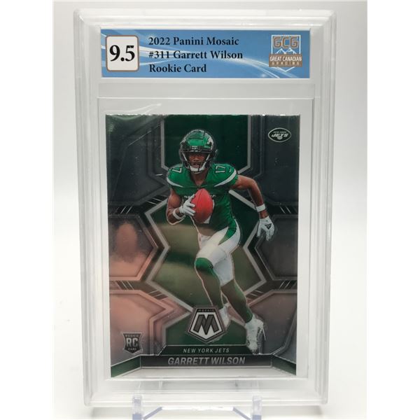 2022 PANINI MOSAIC NO. 311 GARRETT WILSON (RC) GCG 9.5