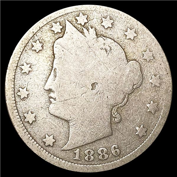 1886 Liberty Victory Nickel NICELY CIRCULATED