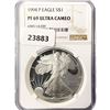 Image 1 : 1994-P American Silver Eagle NGC PF69 UC