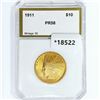 Image 1 : 1911 $10 Gold Eagle PCI PR58