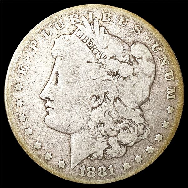 1881 Morgan Silver Dollar NICELY CIRCULATED