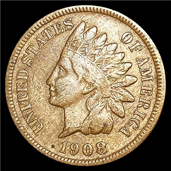 1908-S Indian Head Cent LIGHTLY CIRCULATED