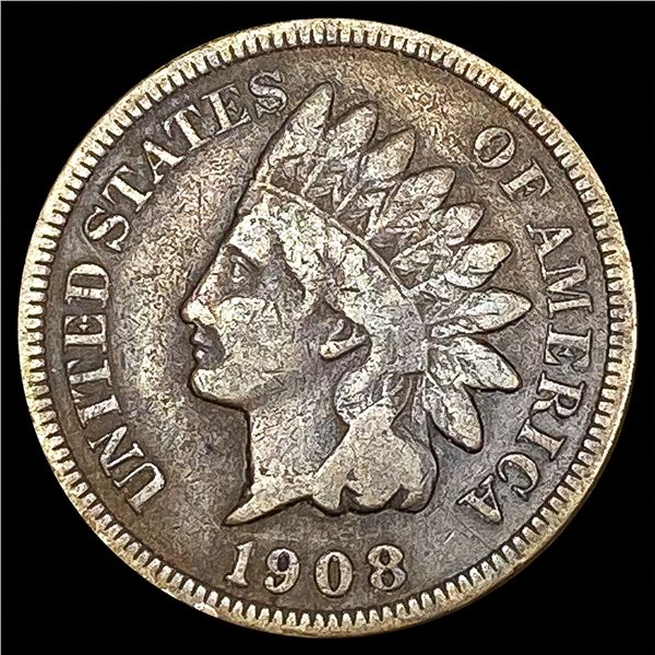 1908-S Indian Head Cent LIGHTLY CIRCULATED