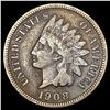 Image 1 : 1908-S Indian Head Cent LIGHTLY CIRCULATED