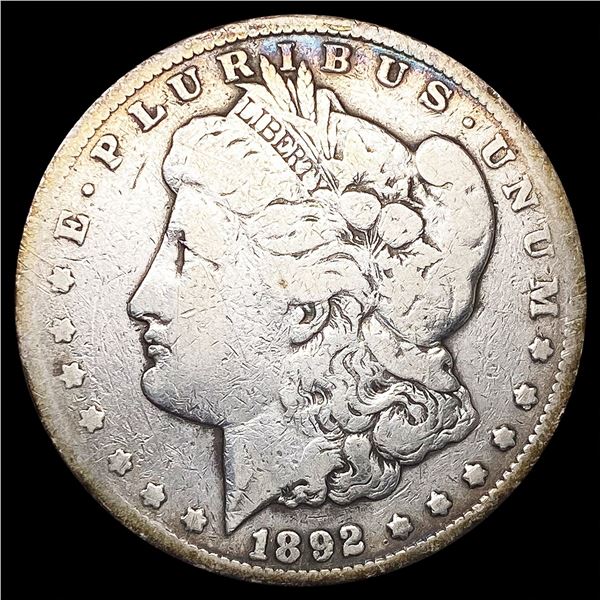 1892-CC Morgan Silver Dollar NICELY CIRCULATED