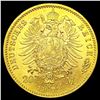 Image 2 : 1872 German .2305oz Gold 20 Marks UNCIRCULATED