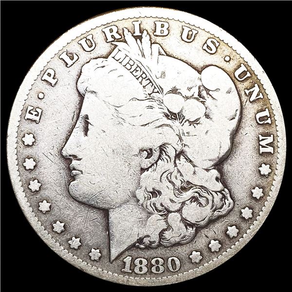 1880-CC Morgan Silver Dollar NICELY CIRCULATED