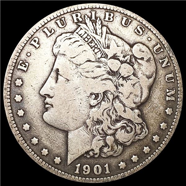 1901-S Morgan Silver Dollar LIGHTLY CIRCULATED
