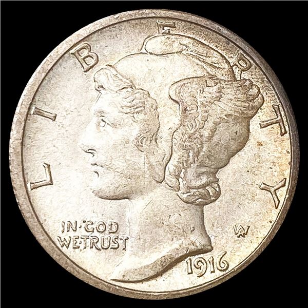1916-S Mercury Dime CLOSELY UNCIRCULATED