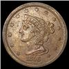 Image 1 : 1856 Braided Hair Half Cent CLOSELY UNCIRCULATED