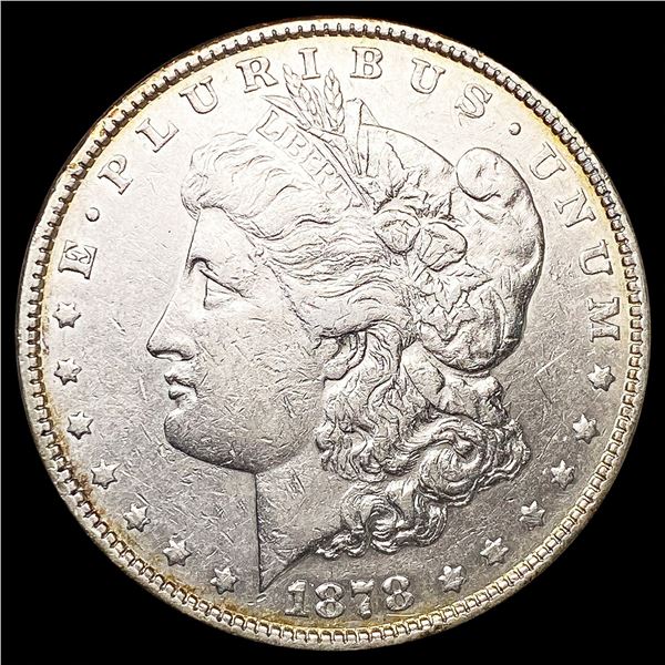 1878 Morgan Silver Dollar NEARLY UNCIRCULATED