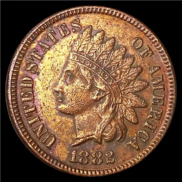 1882 Indian Head Cent NEARLY UNCIRCULATED
