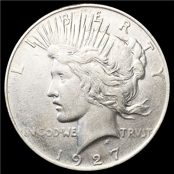 1927-D Silver Peace Dollar LIGHTLY CIRCULATED