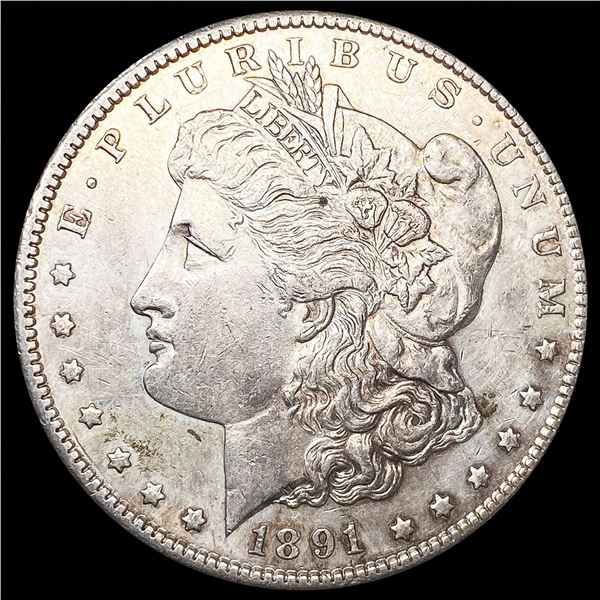 1891-S Morgan Silver Dollar UNCIRCULATED
