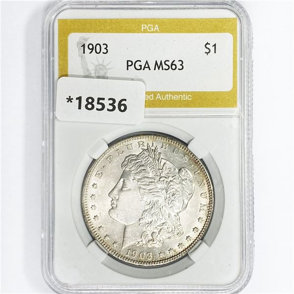 1903 Morgan Silver Dollar PGA MS63