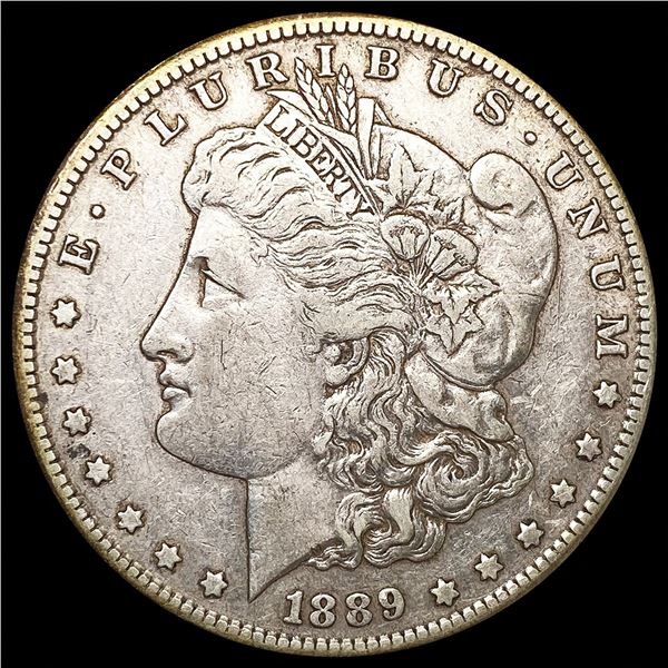 1889-S Morgan Silver Dollar NEARLY UNCIRCULATED