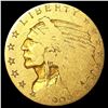 Image 1 : 1909 $2.50 Gold Quarter Eagle NICELY CIRCULATED