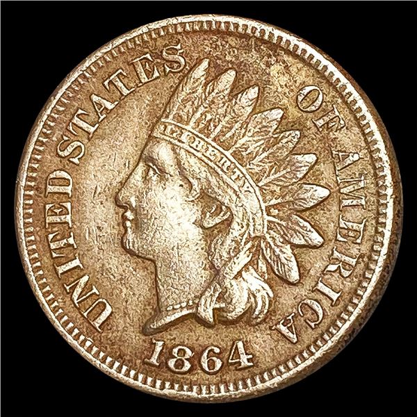 1864 Indian Head Cent NEARLY UNCIRCULATED