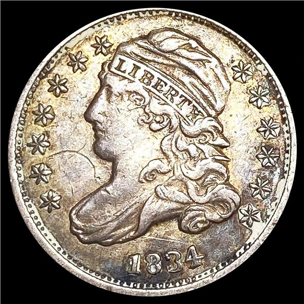 1834 Capped Bust Dime LIGHTLY CIRCULATED